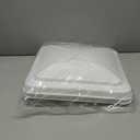 Jack Boss 2 Pack Set Roof Vent Cover, 14 Inch Replacement Vent Lid for Inside RV Trailer Camper Motorhome, White