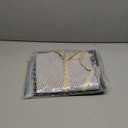 NLUS 2 Pack Kitchen Cooking Aprons, Adjustable Bib Soft Chef Apron with 2 Pockets for Men Women(Black/Brown Stripes)