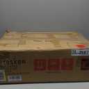 AMHANCIBLE Night Stand Set 2, Nightstand with Charging Station, End Tables Living Room with USB Ports and Outlets, Bedside Tables with Fabric Drawers for Bedroom, Rustic Brown HET05XBR