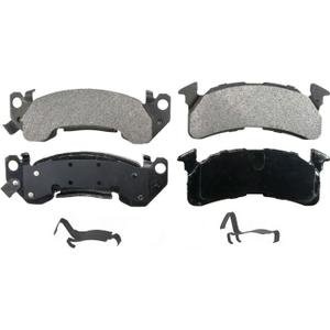 Wagner QS ZX153 Disc Brake Pad Set, Engineered to Reduce Vibration, Fits 1979–1986 Chevrolet K20, 1981–1996 Chevrolet G30