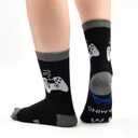 2 x Stocking Stuffers for Men Teen Boys Adults Christmas Gifts Birthday Gifts for Him Husband Boyfriend (One Size, Game Socks2)