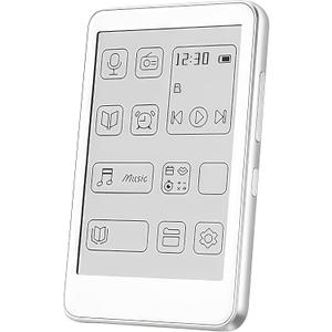 MP3 Player, 2.7 Ink Screen Mp3 & Mp4 Music Player with Speaker, Portable HiFi Sound Quality Music Player, Electronic Book, Eye Caring Design, for Home Outdoor Travel