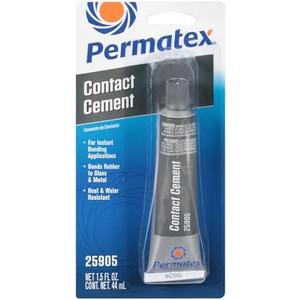Permatex 25905 Contact Cement, 1.5 oz., 1.5 Ounce And Car