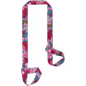 ZOOEASS Yoga Mat Strap, Adjustable Durable Yoga Mat Carrier & Stretching Strap, Multiple Color Choices (5.9feet, Flower)
