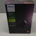 Philips Hue Lily Outdoor Smart LED Spotlight - White & Color Ambiance - Low Voltage Landscape Lighting - 1 Pack - Requires Bridge and Power Supply - Control with App and Voice - Weatherproof