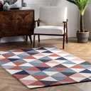 nuLOOM Bianca Triangles Area Rug, 4x6, Multi