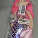 June Garden Atlantic Wonders Series - Mermaid Princess Thalassa Seabreeze - 16" Soft Plush Stuffed Mermaid Doll Gift for Toddler Girls