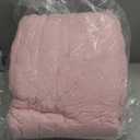 Eydna Electric Heated Blanket Full Size 72"84" with 9 Heating Levels & 1-10Hs Auto OffDouble Sided Plush Sherpa, Energy Efficient, Machine Washable, for Couch & Bed, Light Pink