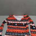 RUEWEY Women V-Neck Shorts Jumpsuit One Piece Bodysuit Pajama Long Sleeve Bodycon Rompers Overall (Large, Xmas-red)