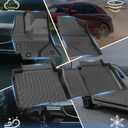 Sunsdrew Trunk Cargo Mat for 2023-2025 2026 Mercedes Benz GLC/GLC 300/GLC 43 AMG (Not for Coupe), Rear Trunk Cargo Liner All Weather Protection GLC Accessories TPE Rubber Raised Edge