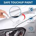 Diamond Black Crystal(PXJ/KXJ) Touch Up Paint for Dodge-Exact Match 2 in 1 touchup Paint Pen for Chips and Nicks Repair Car Paint Scratch Repair Kit (EXP 05/09/29)