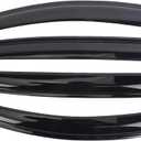 Tape-On Window Visors Deflectors Rain Guards 4 Piece Set Compatible with 2013-2019 Ford Escape 94383