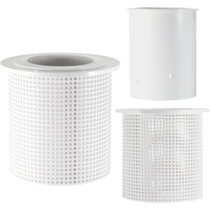 Replacement R38013A and R38013B Admiral Skimmer Basket and Weir Compatible with Pentair Floating Weir, Aladdin B-37, 850001-S-10 | Heavy Duty Plastic Skimmer Basket Fits for Clean Swimming Pool Water