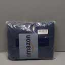 Extra Deep King Fitted Sheet - Hotel Luxury Single Fitted Sheet Only - Easily Fits 18 inch to 24 inch Mattress - Ultra Soft, Wrinkle & Fade Free w/Extra Deep Pockets - Breathable & Comfy - Navy Blue