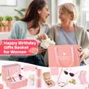 Skylety 10 Pcs Mother's Day Birthday Gifts for Mother, Best Mom Gifts Basket Box from Daughter Kids Mother-in-law New Mom Set for Mother's Day Presents Wife from Husband Women Birthday(Cute Style)