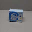 iClever BTH12 Kids Bluetooth Headphones,Colorful LED Lights Kids Headphones Wireless,74/85dBA Safe Volume,85H Playtime,Fast Charging,Bluetooth 5.2,Over Ear,Built-in Mic for iPad/Tablet/Airplane,Blue