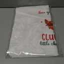 Merry Christmas Australian Shepherd Kitchen Towels, Australian Shepherd Gifts Dish Tea Towels, Aussie Dog Lover Gifts Decorative Hand Towel for Kitchen Bathroom, 16x24 Inch Set of 2