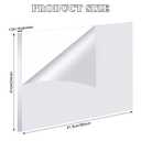 Roowest 1 Pcs 24 x 36 Inch, 1/2 Inch Thick Clear Acrylic Sheets Transparent Plastic Panels Sheets Cut to Size Cast Acrylic Board Panel with Protective Film for Craft DIY Project Sign Frame