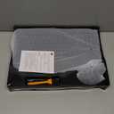 Wireless Keyboard and Mouse Combo, 2.4G Wave Keys Ergonomic Keyboard with Wrist Rest and 3 Level DPI Advanced Wireless Ergonomic Mouse, Natural Typing for Windows, Mac OS Desktop (Black Graphite)