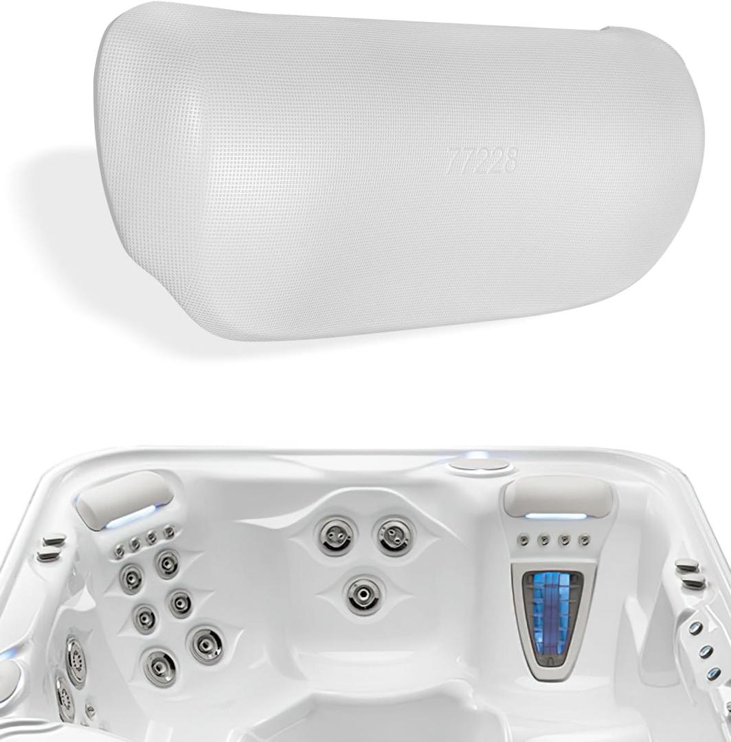 1PCS 77228 1411501 Hot Tub Spas Pillows Fits for Hot Spring Highlife Series Spas from 2014-Current: Aria, Envoy, Grandee, Jetsetter, Jetsetter LX, Prodigy, Sovereign, Triumph, Vanguard