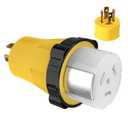 SQAUNCHY 50 Amp to 30 Amp Rv Adapter NEMA L14-30P to SS2-50R CS6364C RV Generator Marine Shore Power Adapter Plug, 4 Prong 30A to 50A Twist Lock 125/250V, ETL Listed