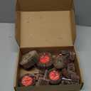 20 Pcs Flap Wheel Sander Set 80 Grit Sanding Wheel for Drill 1/4" Shank for Metal Wood