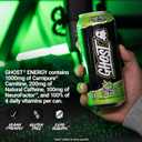 GHOST Energy Drink - 12-Pack, Electric Limeade, 16oz Cans - Energy & Focus & No Artificial Colors - 200mg of Natural Caffeine, L-Carnitine & Taurine - Gluten-Free & Vegan