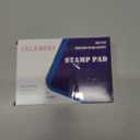 2 x Ink Pads for Stamps | Black Ink Stamp Pad | Rubber Stamps Ink Pad - Premium Quality Felt Pad for Stamps | Stamp Pads | Medium Size