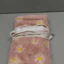 GOQOTOMO Flower Heating Pad for Back Pain Relief- 12" x 24"12 Heat Levels, 8 Timers Stay on, Machine Washable -F1224 (Pink)