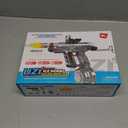 Electric Water Gun for Adults Kids, with Lighting Effects, Automatic & Manual Dual Mode High Powered High Capacity Squirt Guns, 32 FT Range for Adult Kid (Solid - Blue)