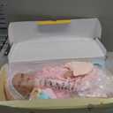 BABESIDE Reborn Baby Dolls Silicone Full Body Sunny - 17 Inch Cute Soft Realistic Baby Doll Poseable Smiling Real Life Baby Dolls with Complete Accessories for 3+ Years Old Gifts, Pretend Play