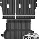 SMABEE Backrest Mats & Cargo Liner for 2019-2026 Subaru Forester, TPE All Weather Backrest Liners Trunk Mat Accessories Interior Black