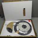 A Practical Vintage Wall Clock, an Artificial Clock, Suitable for Living Room Home Decoration Suitable for Kitchen, Living Room or Office(Black Gold Rhythm)