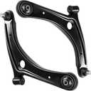 Front Lower Control Arm Kit w/Ball Joint Fit for Jeep Compass All 2007-2014 for Dodge Caliber All 2007-2012 for Jeep Patriot All 2007-2014, Driver Side and Passenager Side Suspension Kit (2Pcs)