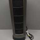 Lasko Oscillating Digital Ceramic Tower Heater for Home with Adjustable Thermostat, Timer and Remote Control, 23 Inches, 1500W, Silver, 755320