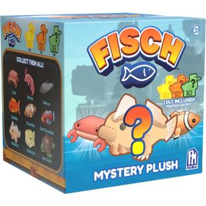 Fish Collectible Plush Assortment 10 cm