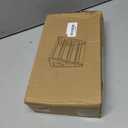 4 Tier Card Stand, Clear Card Display for Greeting Cards, Postcards, Stickers,Sports Cards,Trading Card,Tiered display rack,Retail Photos Shelf for Vendors Craft Collection Show (1Pack-4Tier)