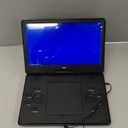 ieGeek 15.9" Portable DVD Player with 14.1" Swivel Screen, HDMI Input, 6-Hour Rechargeable Battery, Region Free, USB/SD Playback, Ideal Gift for Seniors, Kids and Travel, Black