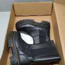 Dr. Martens  AUDRICK TALL NAPPA LEATHER PLATFORM CHELSEA BOOTS  US 11