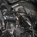 Wahl Clipper USA Deluxe Corded Chrome Pro, Complete Hair and Trimming Kit, Includes Corded Clipper, Cordless Battery Trimmer, and Styling Shears, for a Cut Every Time - Model 79524-5201M (25 Piece Set)