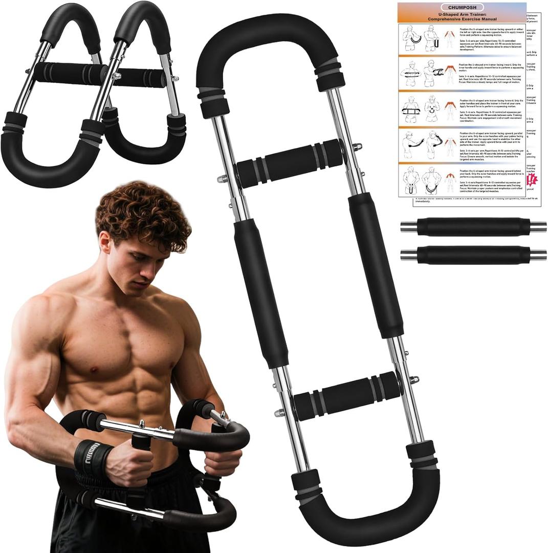 Twister Arm Trainer, 20-60lbs Adjustable Resistance Arm Trainer for Men&Women, Chest Workout Equipment Exercise Equipment for Home, Build Chest Clip Muscle Arm Strength Portable Workout Equipment