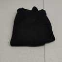 Sweatshirt for Women Long Sleeve Crewneck Womens Sweatshirt Pullover Long Sweatshirts for Women Tunic Top Loose Fit (Large, Black)