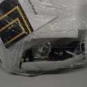 Glass Door Knobs with Lock, Matte Black Crystal Door Knobs Interior for Privacy Use, Octagon Vintage Antique Crystal Doorknob Set for Bathroom & Bedroom, 3 Pack