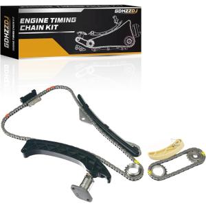 10PCS Engine Timing Chain Kit W/Sprocket & Guide & Tensioner Timing Chain Set Compatible with Toyota Corolla 2009-2019 Prius 2009-2015 Lexus CT 200h 2011-2017 for Lotus Elise 2011