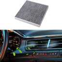 CF10134 Cabin Air Filter, Car Air Filter, Premium Cabin Air Filter with Activated Carbon, Passenger Compartment Air Filters Compatible with Accord Civic Pilot Ridgeline Odyssey CR-V RDX TSX