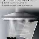 3PCS wb02x24871 Range Hood Grease Filter Compatible with GE JVW5361EJ1ES JVW5361EJ2ES JVW5361SJSS JVW5361BJ1TS, Approximately 11-13/16 x 10 Inches