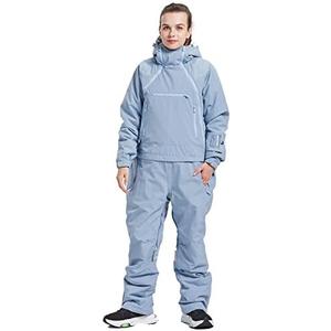 BUMDEEP Womens One Pieces Ski Suits Jumpsuits Snowsuits Snowboard Winter Outdoor Waterproof Jackets, M