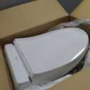TOTO WASHLET A2 Electronic Bidet Toilet Seat with Heated Seat and SoftClose Lid, Elongated, Cotton White - SW3004#01