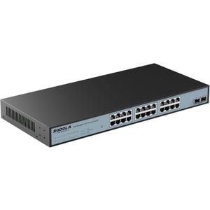 24 Port 2.5G Smart Web Managed Switch,24 x 2.5G Base-T Ports, 2 x 10G SFP+, Link Aggregation/QoS/VLAN/IGMP, 1U Mounted Multi-Gigabit Network Switch