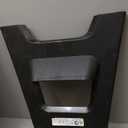 Vigar Compact Step Stool Foldable, 16-inch Two-Step Stools for Adults up to 330 Pound, Lightweight Stool, Non-Slip Folding Step Stool, Black, Bamboo Print on Top